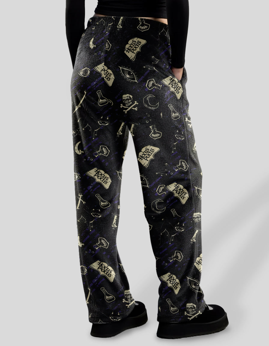 Hocus Pocus  Drawstring Elastic Waistband Pajama Pants