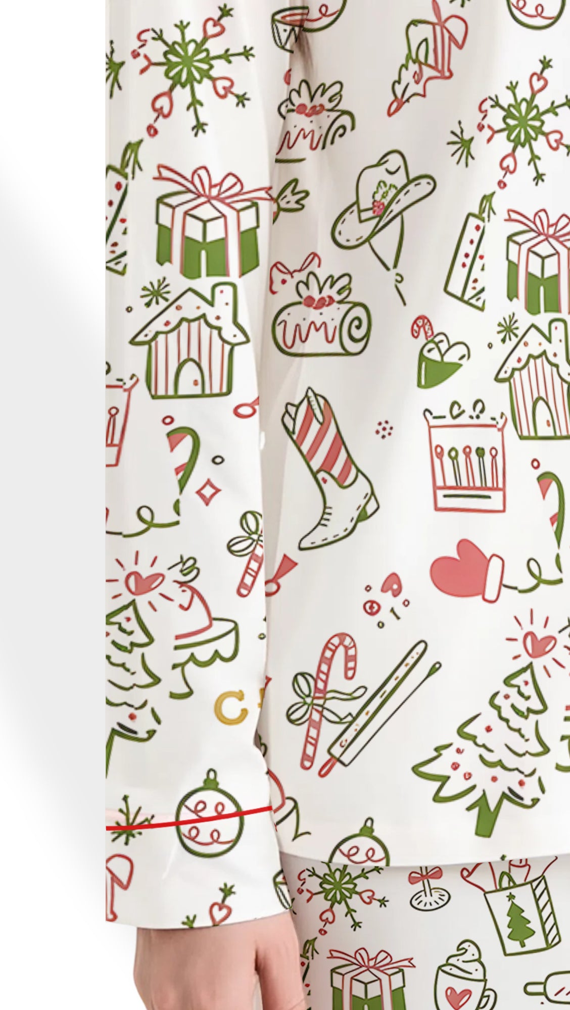 Women’s Christmas Party Satin Pajama Set