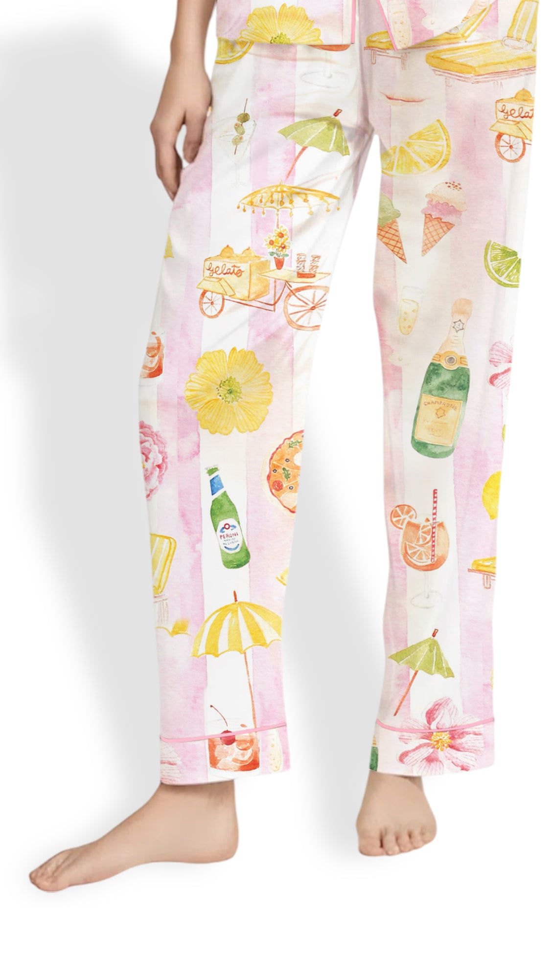 Women’s Italian Pool Party Pajama Set