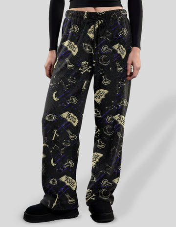 Hocus Pocus  Drawstring Elastic Waistband Pajama Pants