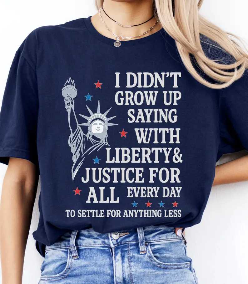 Statue of Liberty Tee – USA Pride Independence Day Shirt