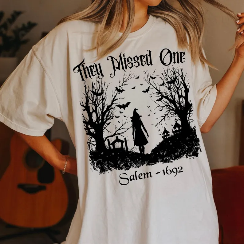 Witch Trials Halloween Shirt, Spooky Salem Tee