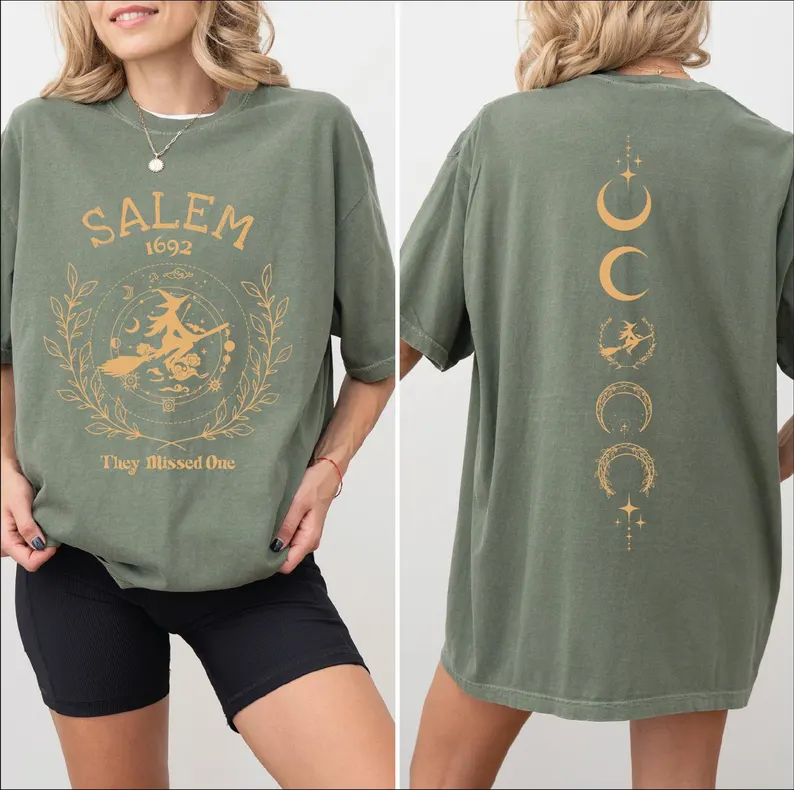 Comfort Colors Salem 1692 They Missed One Shirt