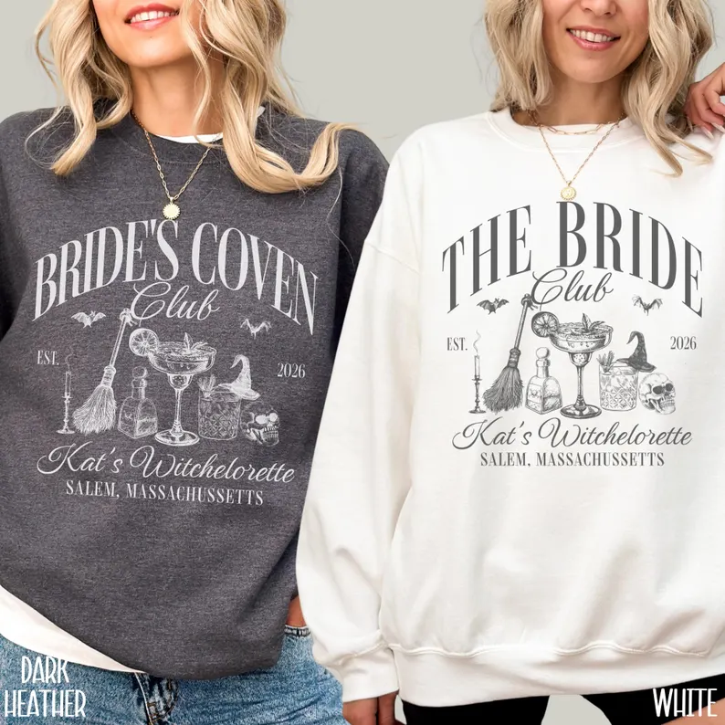 Witchy Bachelorette Halloween Party Shirt