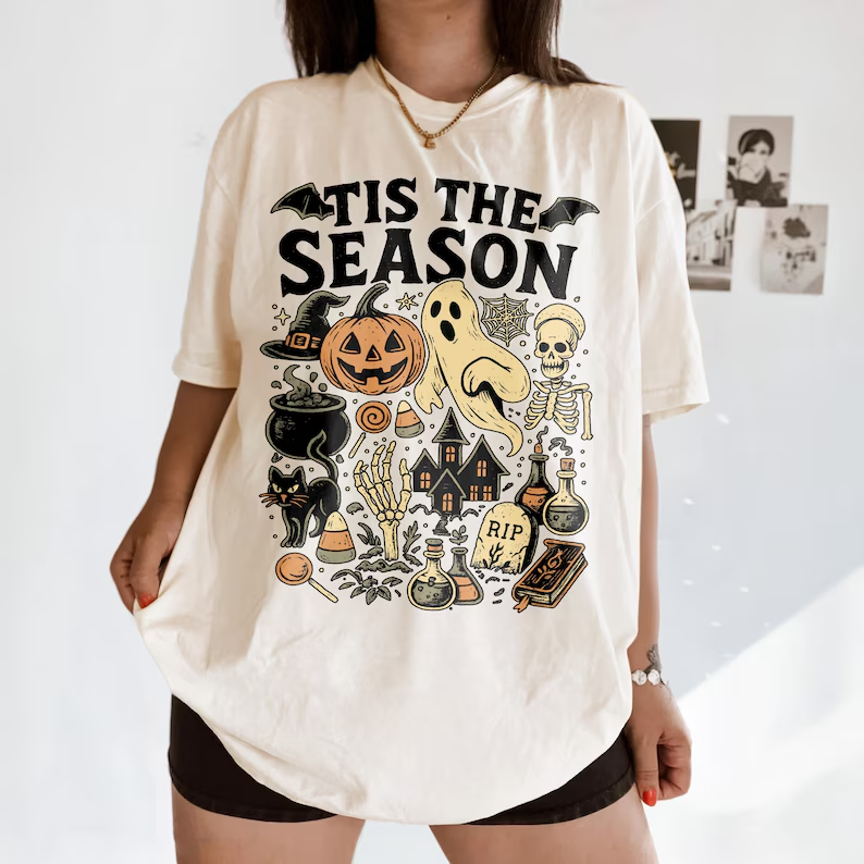 Comfort Colors Tis The Season Halloween Shirt