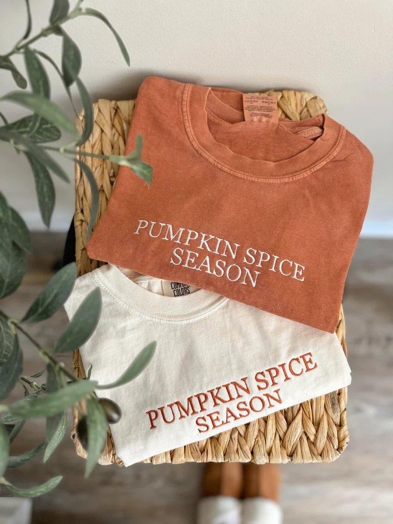 Pumpkin Spice Season T-Shirt – Premium Comfort Colors T-Shirt