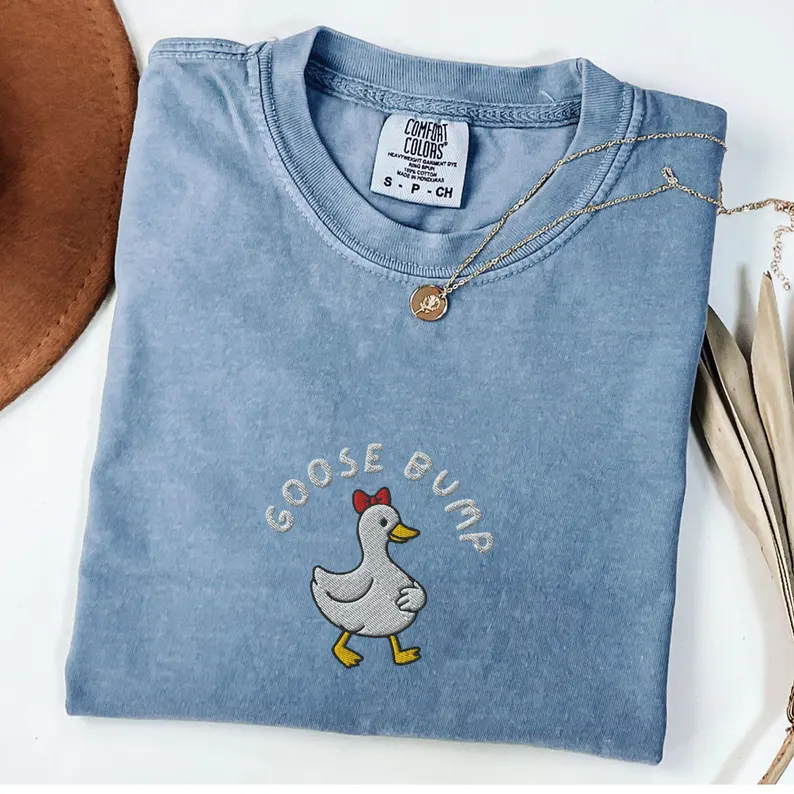 Embroidered Pregnancy Announcement Tee – Summer Baby & Girl Mama Shirt