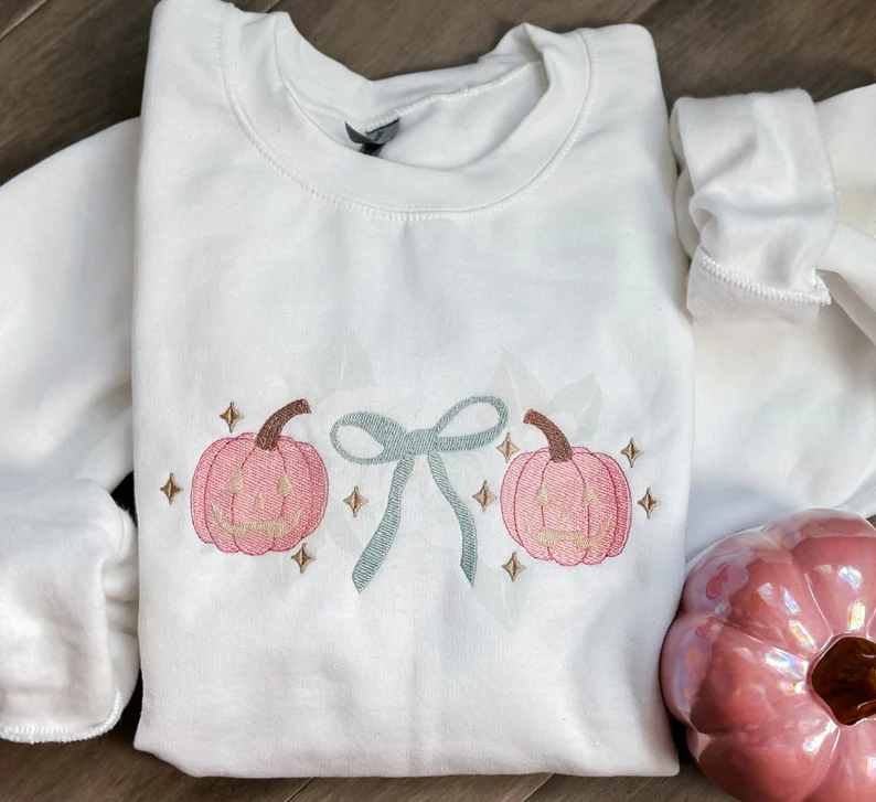 Spooky Season Crewneck – Grandmillennial Halloween Sweater