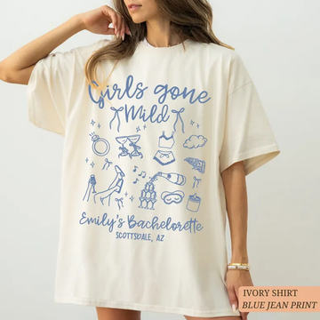 Custom Girls Gone Mild Shirt – Bachelorette Party Tee