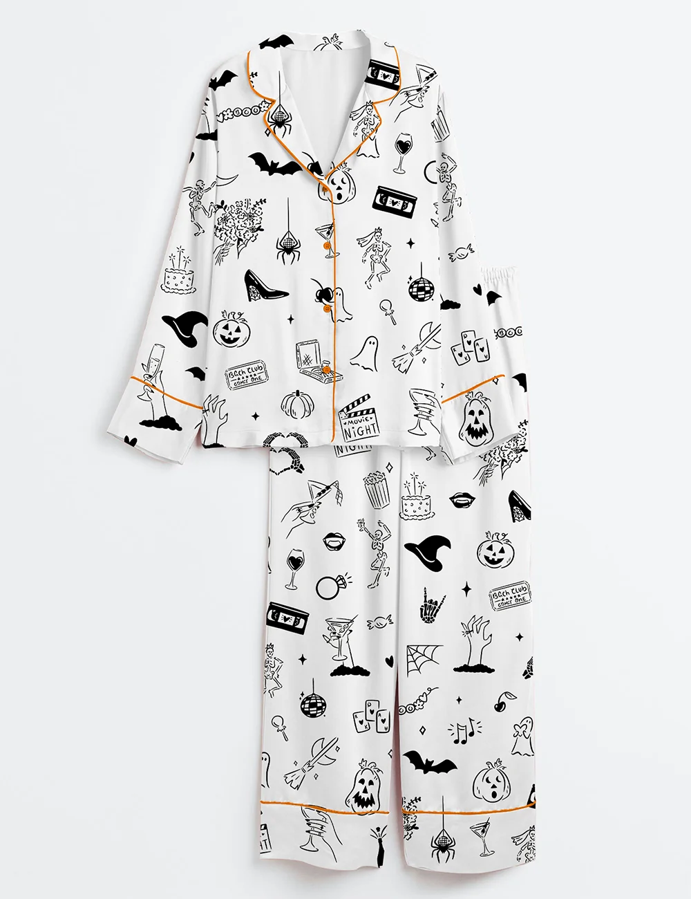 Halloween Movie Night & Witchy Party Bachelorette PJs
