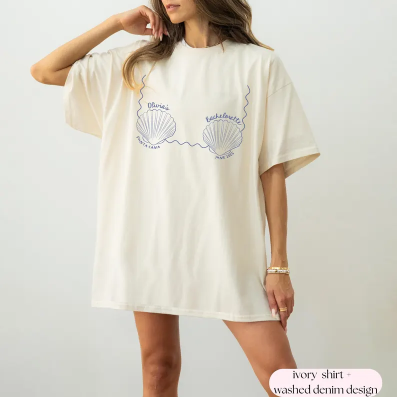 Custom Beach Bachelorette Shirt – Last Splash Tee