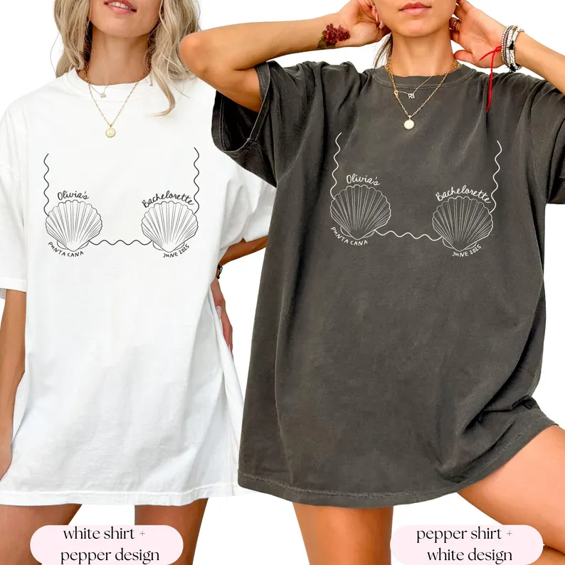 Custom Beach Bachelorette Shirt – Last Splash Tee