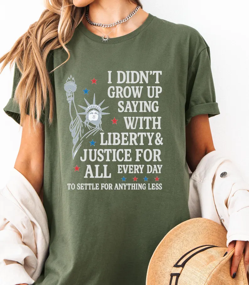 Statue of Liberty Tee – USA Pride Independence Day Shirt