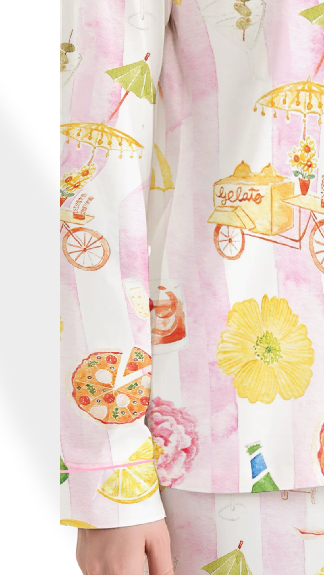 Women’s Italian Pool Party Pajama Set