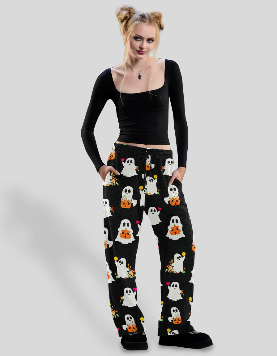 Anime Stitch Pajama Pants Halloween - Winter Loungewear Trouser