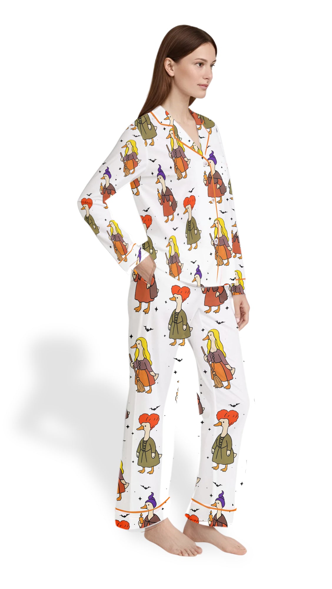Women’s Silly Goose Halloween Pajama Set