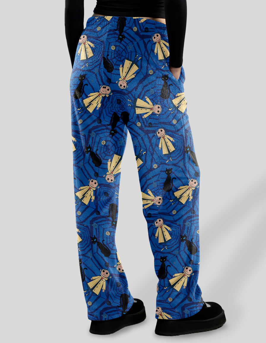 Coraline Doll & Cat Pajama Pants