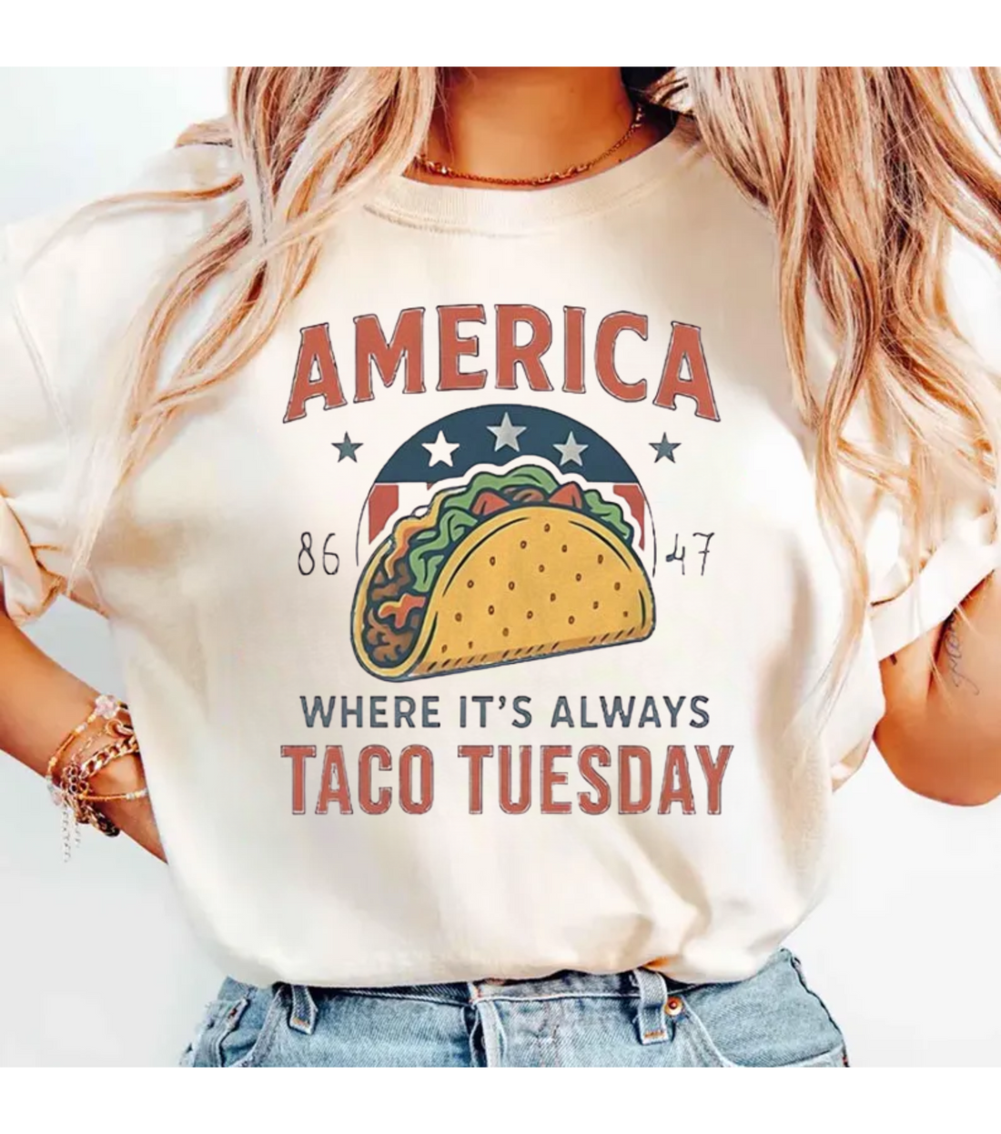 America 8647 Tee – Always Taco Tuesday Shirt (Comfort Colors®)