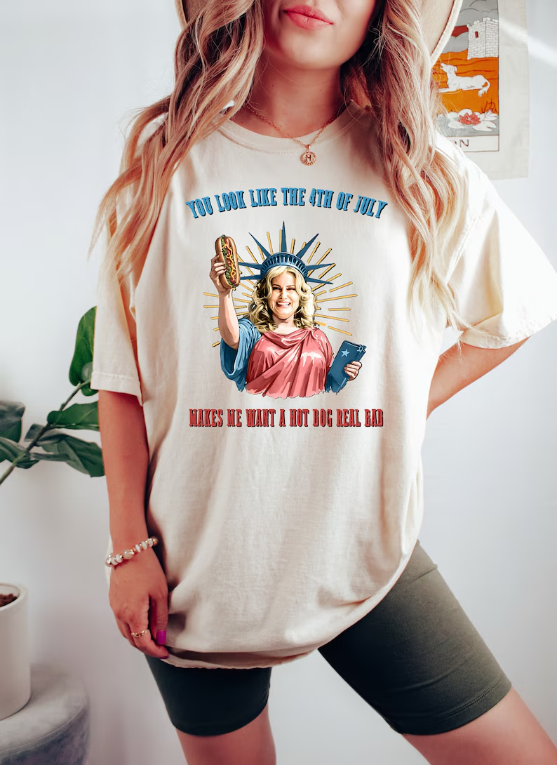 You Look Like the 4th of July Meme T-Shirt