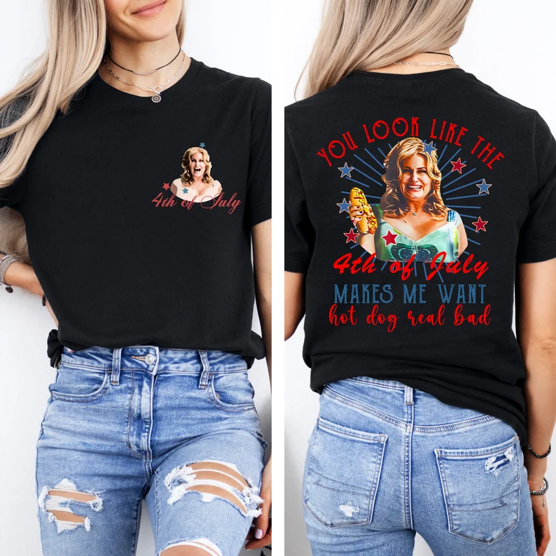 You Look Like the 4th of July Shirt – Funny Hot Dog Meme Tee