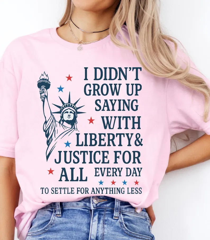 Statue of Liberty Tee – USA Pride Independence Day Shirt