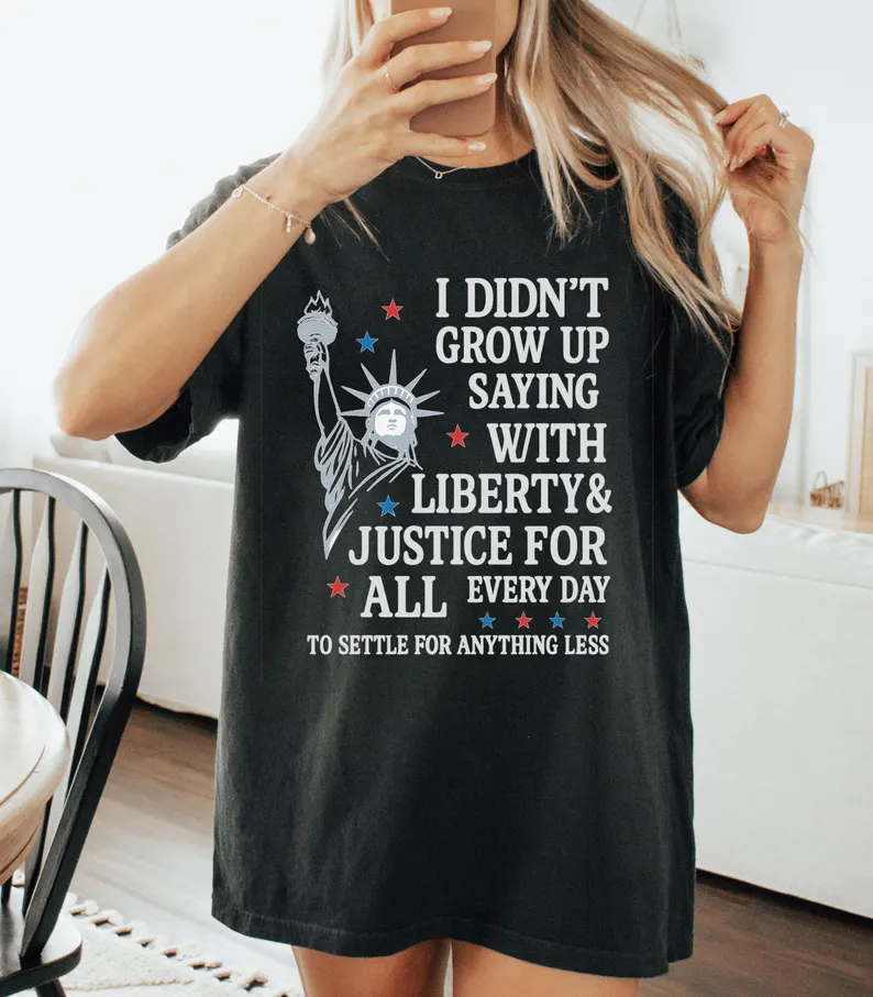 Statue of Liberty Tee – USA Pride Independence Day Shirt