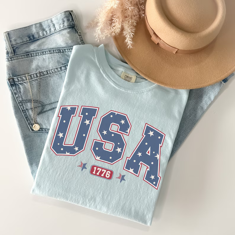 America Est. Tee – USA Comfort Colors Shirt