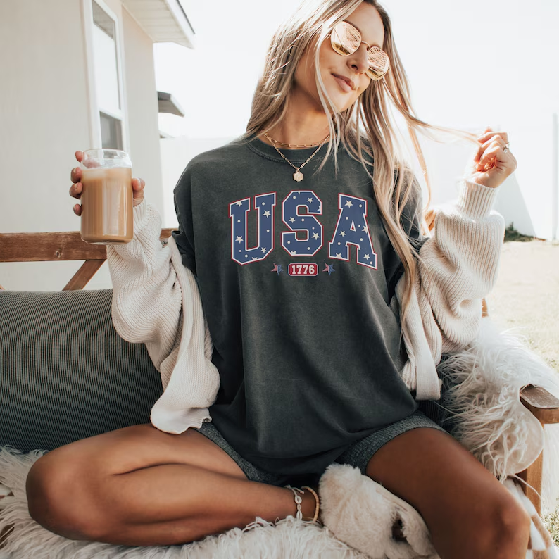 America Est. Tee – USA Comfort Colors Shirt