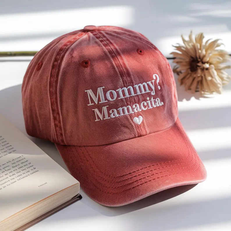 Mommy Mamacita Embroidered Vintage Cap