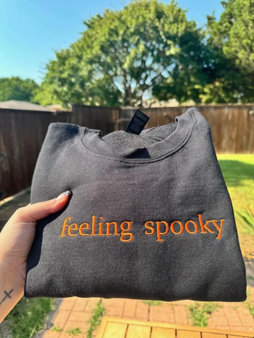 Minimalistic Feeling Spooky Sweatshirt