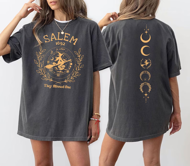 Salem 1692 Witch T-Shirt – Vintage Halloween Comfort Colors® Tee