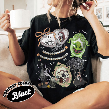 Vintage Nightmare Before Christmas Coquette Shirt