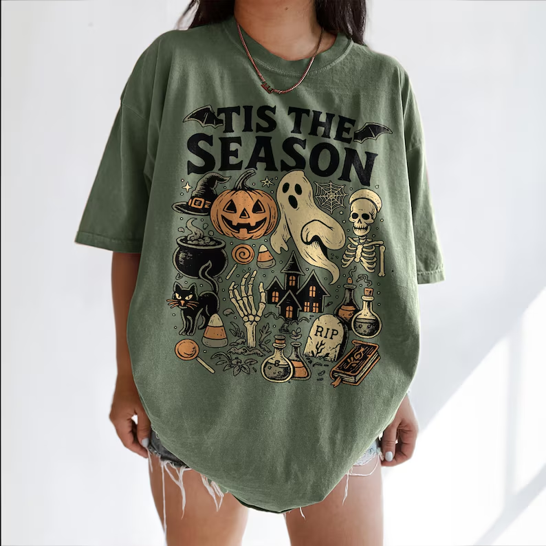 Comfort Colors Tis The Season Halloween Shirt