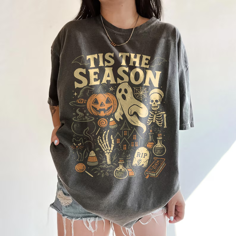 Comfort Colors Tis The Season Halloween Shirt