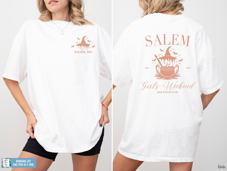 Comfort Colors Salem Bachelorette Shirt, Funny Witch T-Shirt