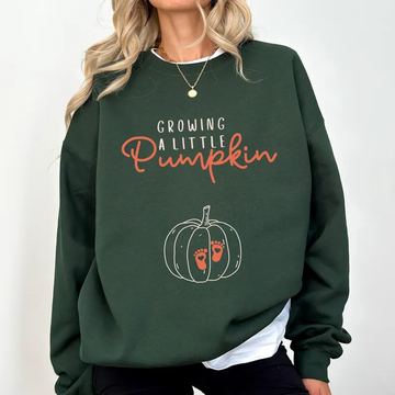 Growing Pumpkin Pregnancy Shirt – Fall Maternity & Thanksgiving Reveal