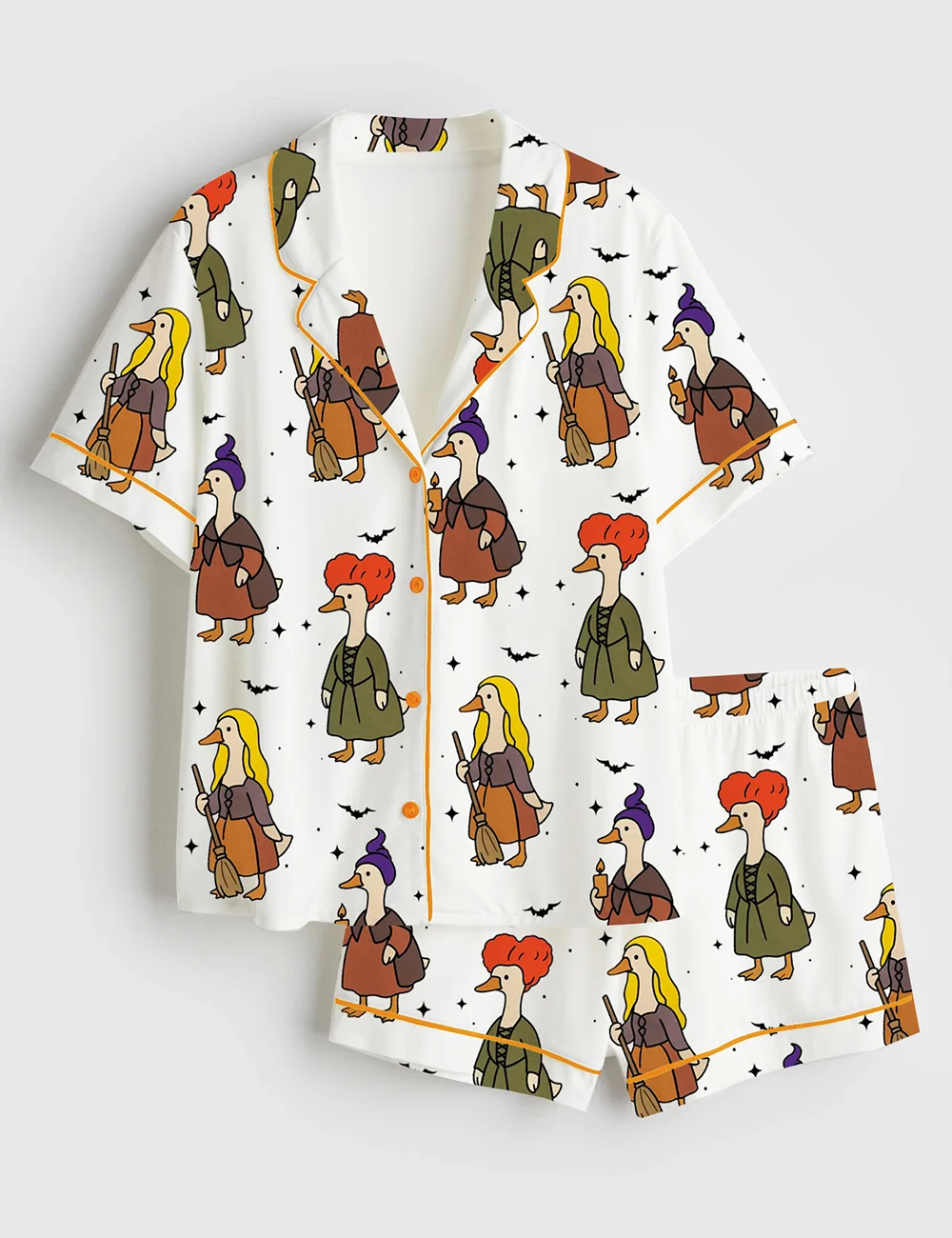 Women’s Silly Goose Halloween Pajama Set