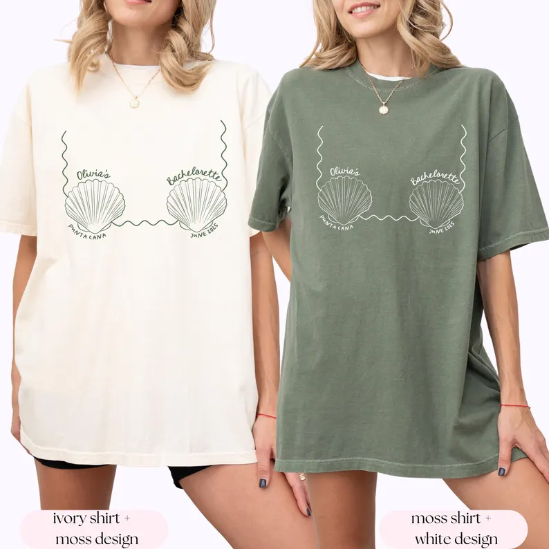 Custom Beach Bachelorette Shirt – Last Splash Tee