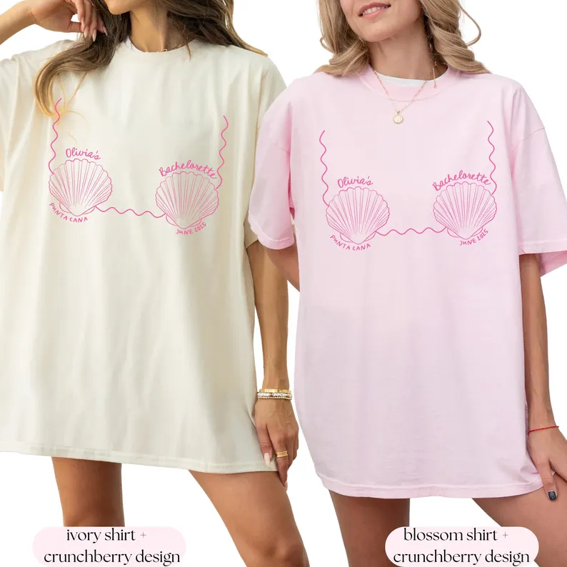 Custom Beach Bachelorette Shirt – Last Splash Tee