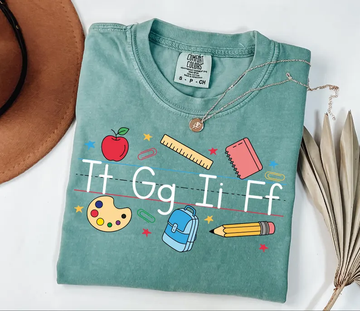 TGIF Teacher Shirt – Comfort Colors® Kindergarten Tee